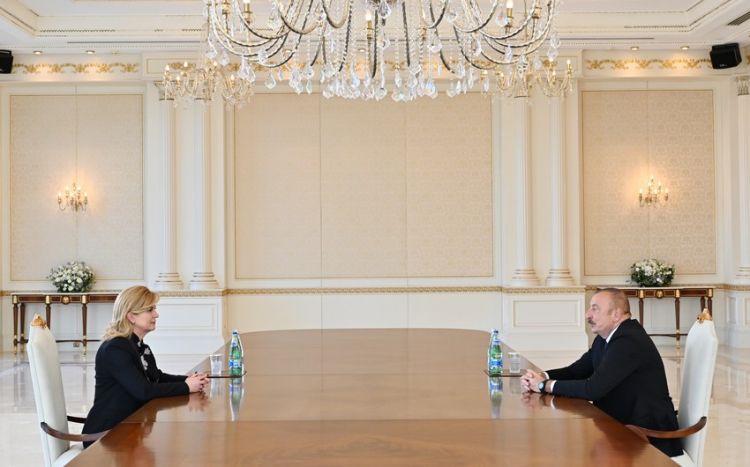 İlham Əliyev Xorvatiyanın sabiq prezidentini qəbul edib - YENİLƏNİB İlham Əliyev Xorvatiyanın sabiq prezidentini qəbul edib - YENİLƏNİB