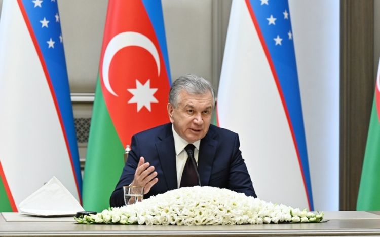 "Azərbaycan zamanın sınağından çıxmış etibarlı strateji tərəfdaşdır" Mirziyoyev