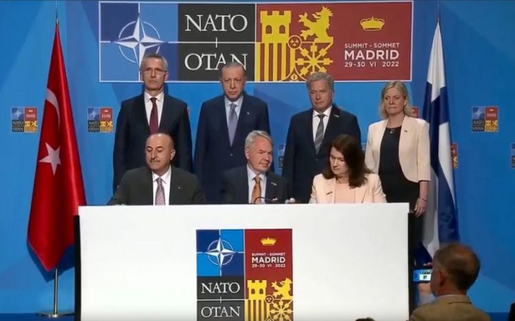 İsveç və Finlandiya Türkiyənin tələblərini  qəbul etdi