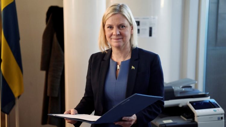 İsveçin Baş naziri:  "Anlaşmanın yüz faiz arxasındayıq"