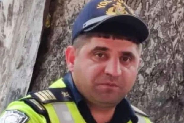 Azərbaycanda polis avtoqəzada öldü -  VİDEO