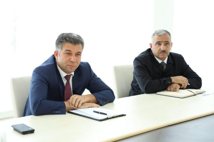 “Azəriqaz"ın baş direktoru Şirvanda sakinlərlə görüşüb - FOTO