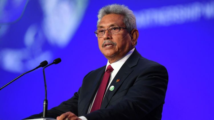 Şri-Lanka Prezidentinin istefası rəsmiləşdi