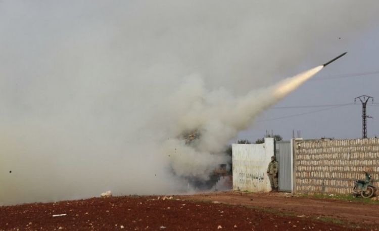 Türkiyənin hərbi bazasına raket atılıb