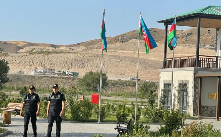 Ağalı kəndində polis sahə məntəqəsi yaradılıb - FOTO