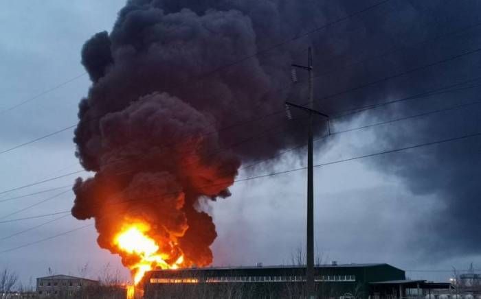 Ukraynada Rusiyanın təmir bazası vuruldu