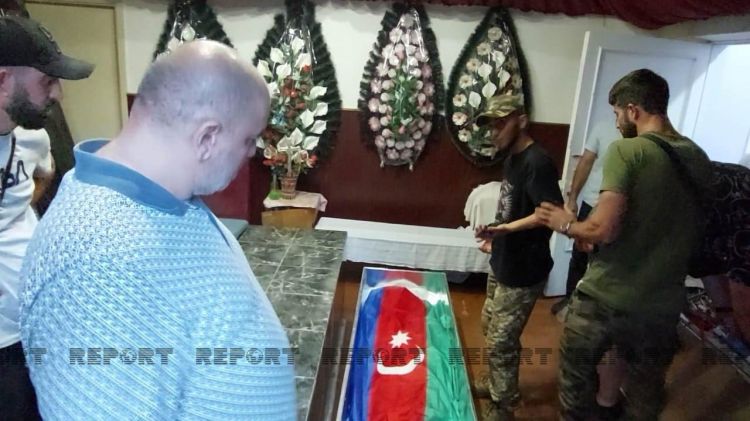 Ukraynada həlak olan azərbaycanlının nəşi Bakıya göndərilib  Ukraynada həlak olan azərbaycanlının nəşi Bakıya göndərilib