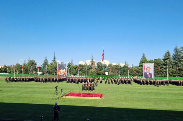 Müdafiə nazirinin Türkiyədə işgüzar səfəri davam edir -  FOTO