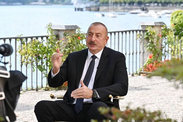 Azərbaycan Prezidenti İtaliyanın “İl Sole 24 Ore” qəzetinə müsahibə verib