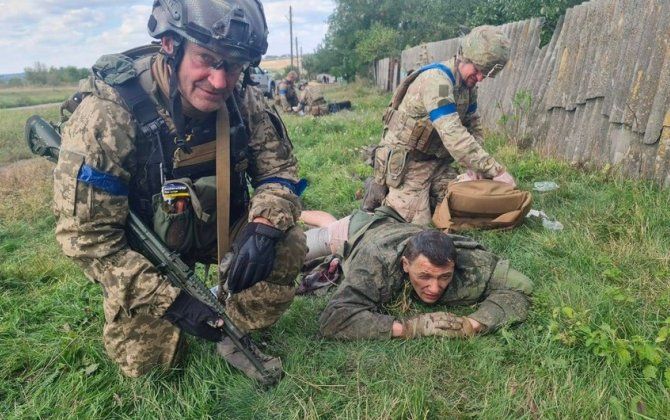 Rusiyanın polkovnik-leytenantı Ukrayna hərbçilərinə əsir düşdü - FOTO