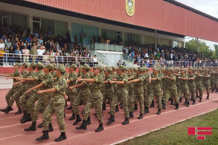 Kursantların andiçmə mərasimi keçirilib -  FOTO