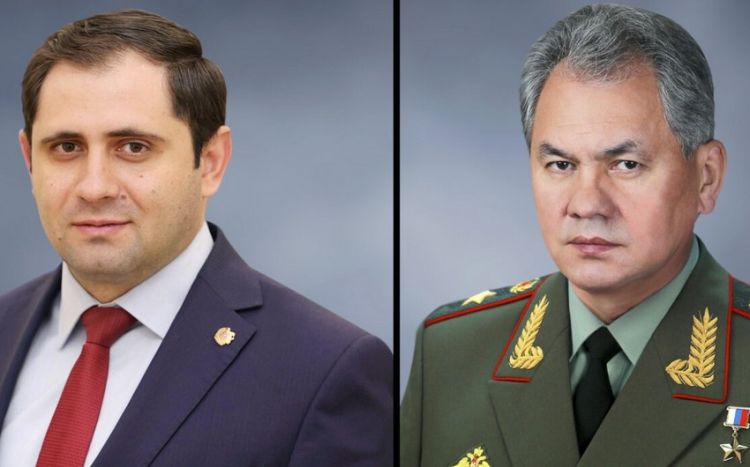 Papikyan Şoyqu ilə danışıb Papikyan Şoyqu ilə danışıb