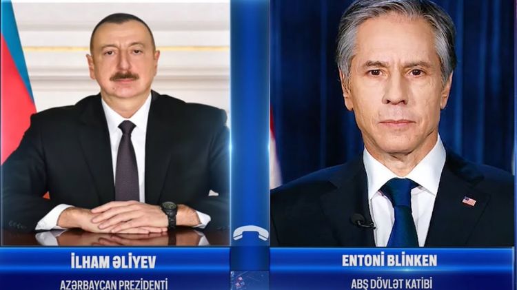Antoni Blinken İlham Əliyevə zəng edib