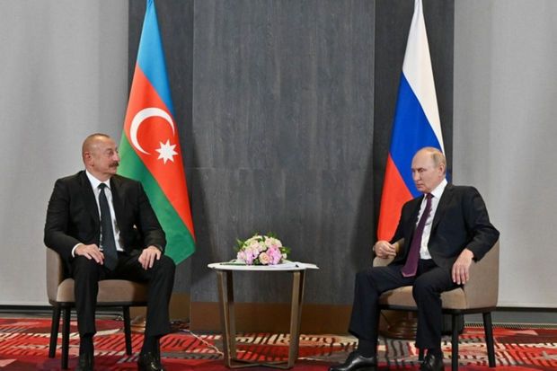 Səmərqənddə İlham Əliyevlə Vladimir Putin arasında görüş keçirilib –  YENİLƏNİB Səmərqənddə İlham Əliyevlə Vladimir Putin arasında görüş keçirilib –  YENİLƏNİB