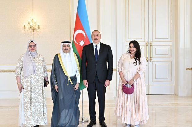 Prezident Küveytin yeni səfirini qəbul edib - FOTO - Yenilənib