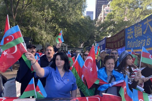 Nyu-York azərbaycanlıları BMT-nin qarşısında aksiya keçiriblər