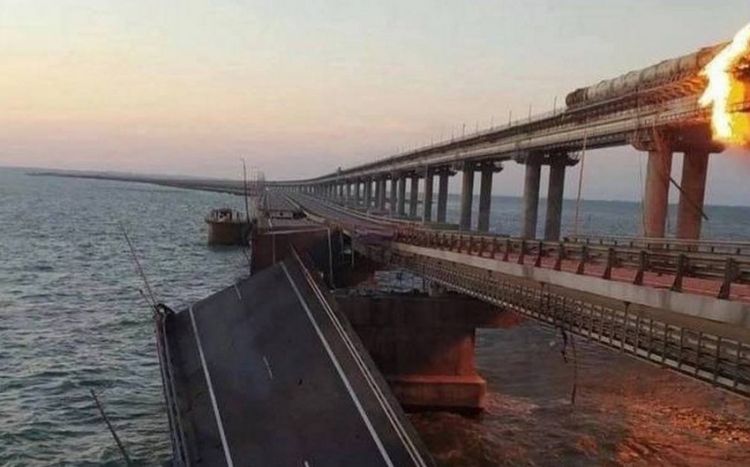 Krım körpüsündə partlayan yük avtomobilinin sahibi danışdı: "Maşını əmim..."