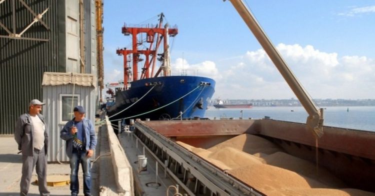 Taxıl yüklü 17 gəmi Ukraynadan yola düşüb