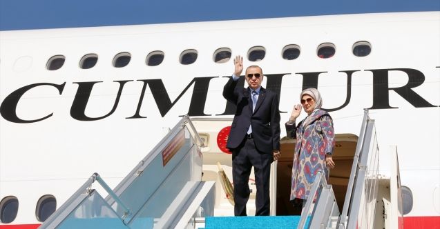 Ərdoğan Qazaxıstana uçdu: Putinlə görüşəcək