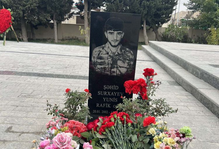 Lökbatanda şəhid Yunis Surxayevin anım mərasimi keçirilib  - FOTO