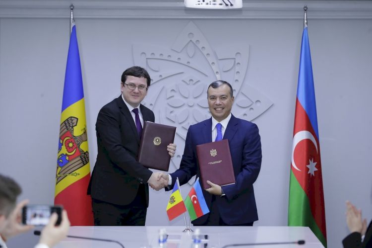 Azərbaycan və Moldova arasında əməkdaşlıq sənədi imzalanıb - FOTO