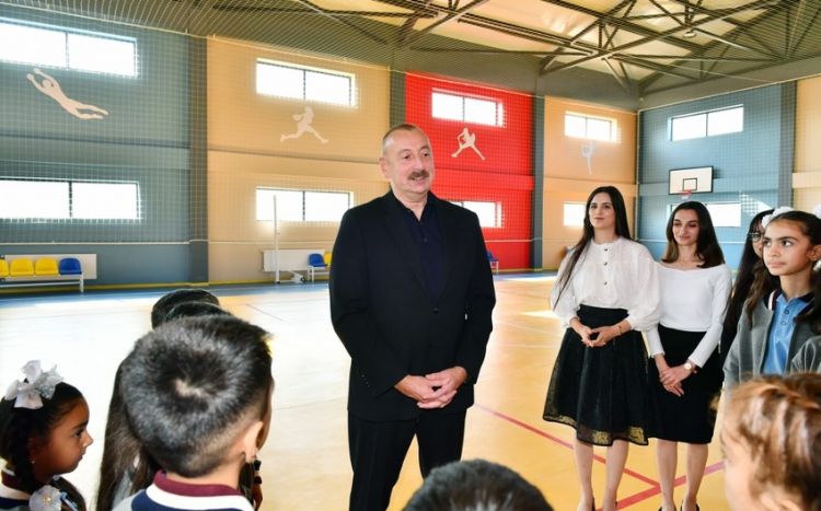 "Biz qan tökərək bu torpaqlara qayıtmışıq" - İlham Əliyev "Biz qan tökərək bu torpaqlara qayıtmışıq" - İlham Əliyev