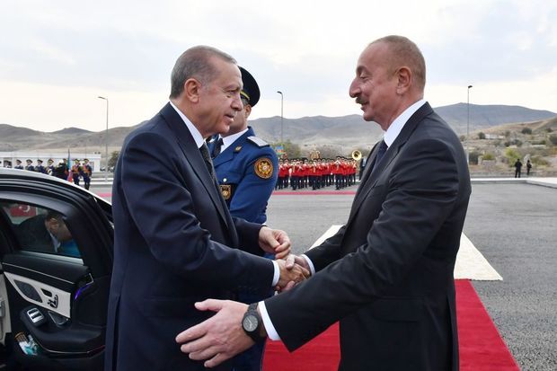 Cəbrayılda R.T. Ərdoğanın rəsmi qarşılanma mərasimi keçirilib - Yenilənib Cəbrayılda R.T. Ərdoğanın rəsmi qarşılanma mərasimi keçirilib - Yenilənib