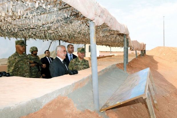 Naxçıvanın strateji yüksəkliklərində yerləşən müdafiə istehkamları möhkəmləndirildi - FOTO