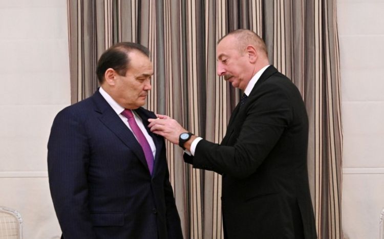 Prezident Bağdat Amreyevi təltif etdi - SƏRƏNCAM Prezident Bağdat Amreyevi təltif etdi - SƏRƏNCAM