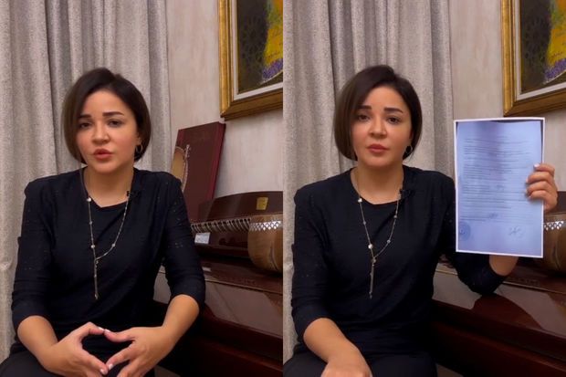 Humay Qədimova Daxili İşlər Nazirliyinə müraciət edib -  VİDEO