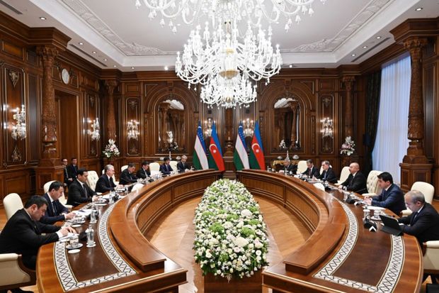 Prezident İlham Əliyev:  "Bu, işğaldan azad edilmiş ərazilərin bərpası işinə ilk xarici töhfə olacaq" Prezident İlham Əliyev:  "Bu, işğaldan azad edilmiş ərazilərin bərpası işinə ilk xarici töhfə olacaq"