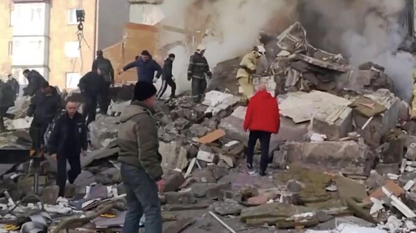 Rusiyada binada partlayış zamanı ölənlərin sayı 7-yə çatıb -  VİDEO - YENİLƏNİB