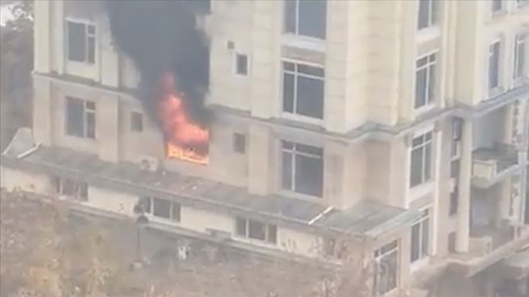 Kabildə Çin hotelinə hücum edildi - VİDEO Kabildə Çin hotelinə hücum edildi - VİDEO