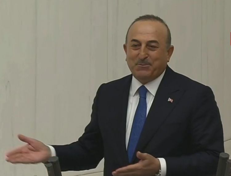 Çavuşoğlunun dediyi sözlər millət vəkillərini güldürdü - VİDEO