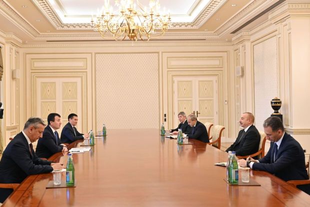 Prezident İlham Əliyev Özbəkistanın Baş nazirinin müavinini qəbul edib - YENİLƏNİB Prezident İlham Əliyev Özbəkistanın Baş nazirinin müavinini qəbul edib - YENİLƏNİB