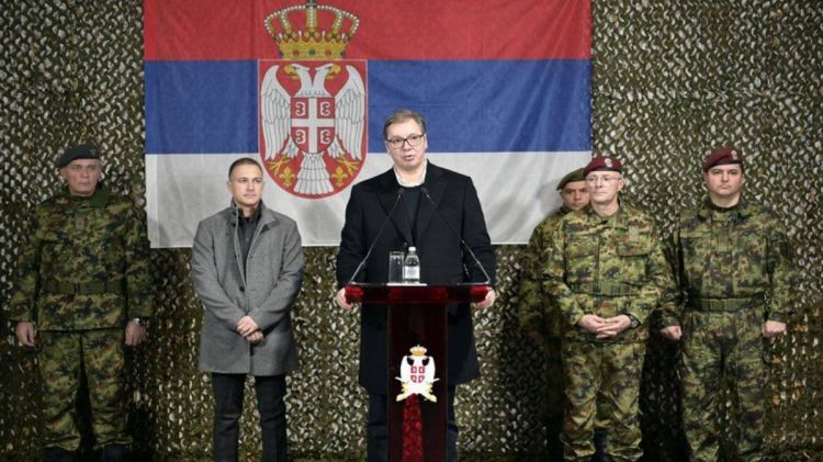Serbiya xüsusi təyinatlılarını gücləndirir Vuçiç səbəbləri açıqladı