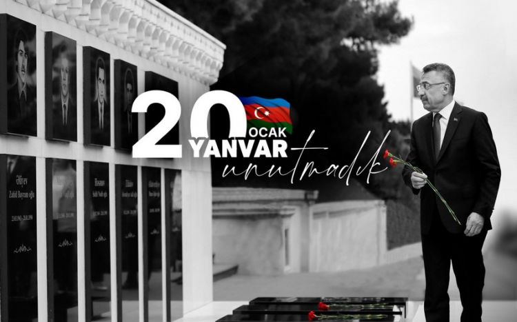 "20 Yanvar qəhrəmanlarının ağrıları hələ də ürəyimizi yandırır" - Fuat Oktay "20 Yanvar qəhrəmanlarının ağrıları hələ də ürəyimizi yandırır" - Fuat Oktay