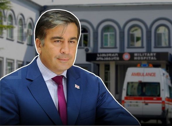 Məhkəmədə Saakaşvilinin halı pisləşdi, həkim gəldi  Məhkəmədə Saakaşvilinin halı pisləşdi, həkim gəldi