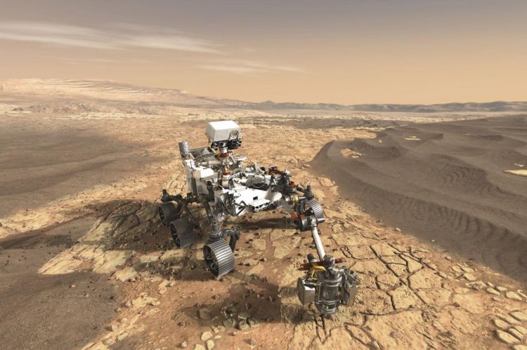 Marsa göndərilən robot lazım olan nümunələri topladı - FOTO Marsa göndərilən robot lazım olan nümunələri topladı - FOTO