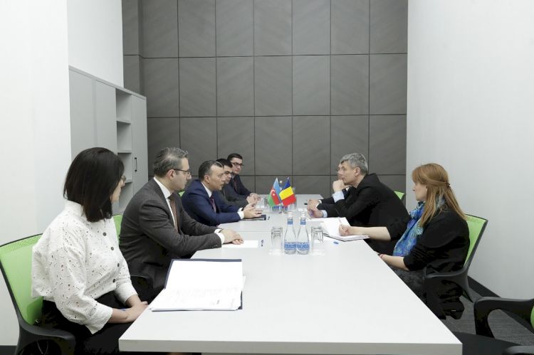 Azərbaycan və Rumıniya arasında gələcək əməkdaşlıq məsələləri müzakirə edilib Azərbaycan və Rumıniya arasında gələcək əməkdaşlıq məsələləri müzakirə edilib
