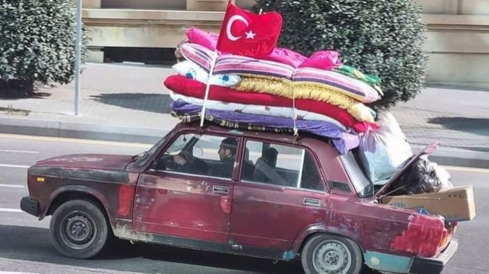 Yardıma tələsən azərbaycanlının görüntüsü Türkiyəni duyğulandırdı - FOTO