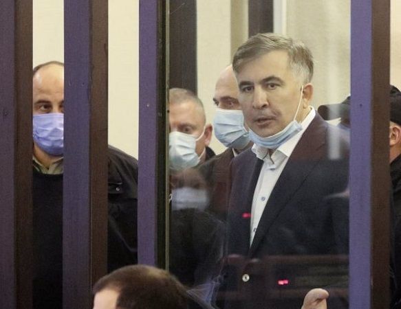 Saakaşvilinin xaricdə müalicəsi tələbi ilə aksiya elan olundu Saakaşvilinin xaricdə müalicəsi tələbi ilə aksiya elan olundu