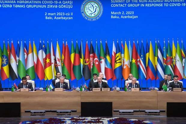 İlham Əliyev Qoşulmama Hərəkatının Təmas Qrupunun Zirvə görüşündə çıxış edir -  YENİLƏNİR - CANLI YAYIM İlham Əliyev Qoşulmama Hərəkatının Təmas Qrupunun Zirvə görüşündə çıxış edir -  YENİLƏNİR - CANLI YAYIM