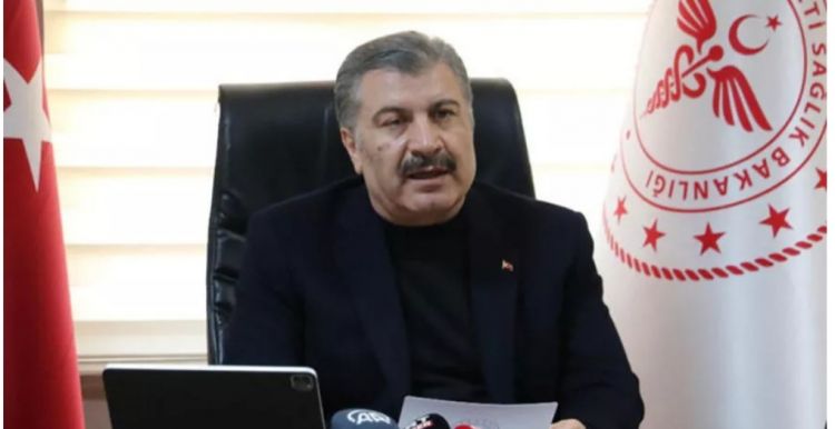 Səhiyyə naziri Fahrettin Koca açıqlama verdi Səhiyyə naziri Fahrettin Koca açıqlama verdi