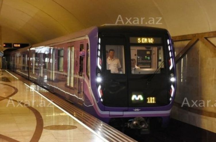 Metroda qatarların hərəkət cədvəlində dəyişilik edildi