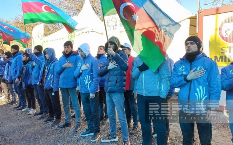 Ekofəalların Xankəndi-Laçın yolunda etiraz aksiyası 114 gündür davam edir