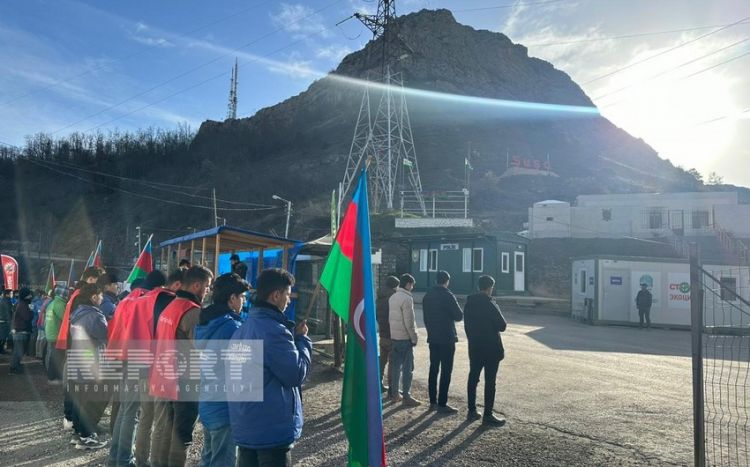 Xankəndi-Laçın yolu: ekofəalların aksiyası 115 gündür yüksək fəallıqla davam edir