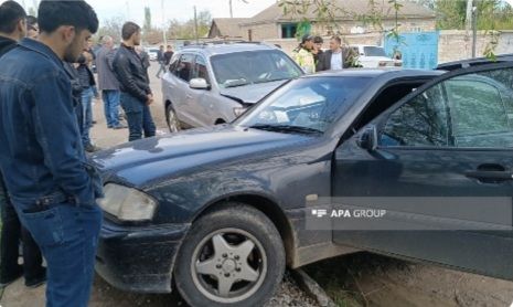 Tovuzda ağır yol nəqliyyat hadisəsi baş verib - FOTO