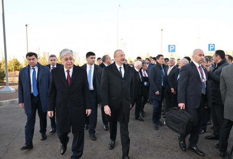 Astanada Heydər Əliyev küçəsinin açılışı olub - FOTO - Yenilənib