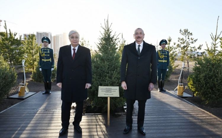 "Heydər Əliyev bizə onun işlərini davam etdirməyimizi vəsiyyət edib" Prezident